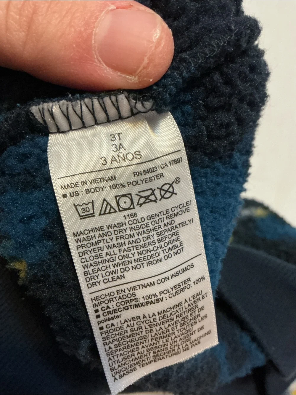 Old Navy boys Sherpa 3T